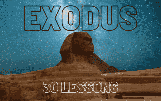 Exodus Bible Study For Small Groups