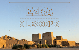 Ezra Bible Study Lessons