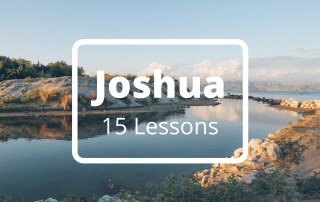 Joshua Bible Study Lessons
