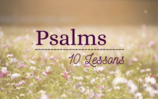 Psalms Bible Studies For Small Groups