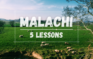 Malachi Bible Study Lessons