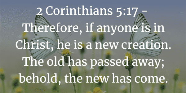 2 Corinthians 5:17 Bible Verse
