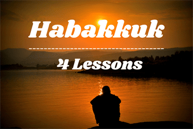 Habakkuk Bible Studies