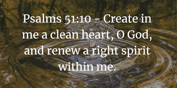 Psalm 51:10 Bible Verse