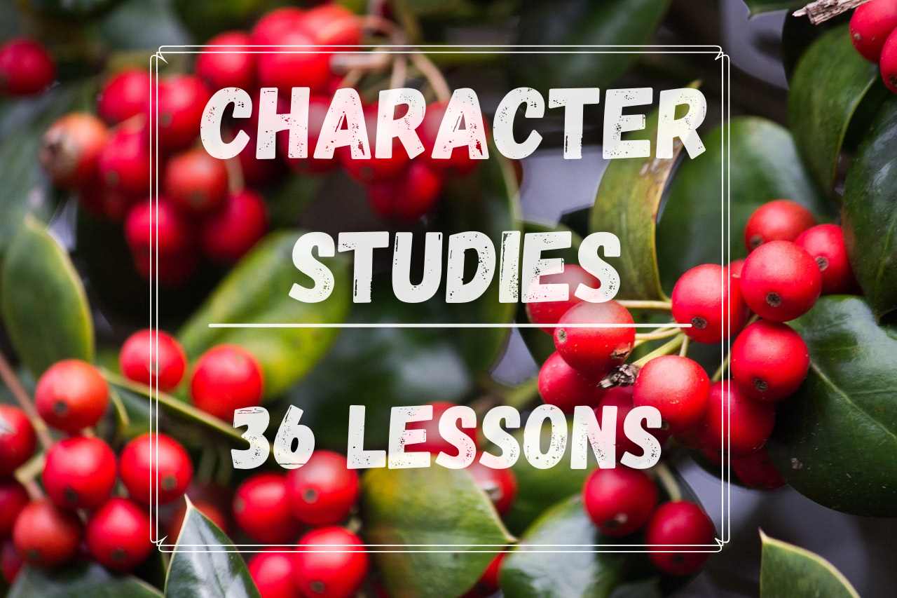 36 Free character studies