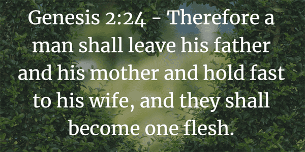 Genesis 2:24 Verse