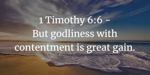 1 Timothy 6:6 Bible Verse
