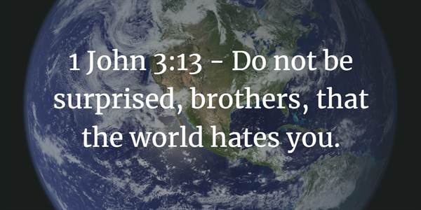 1 John 3: 13 Bible verse