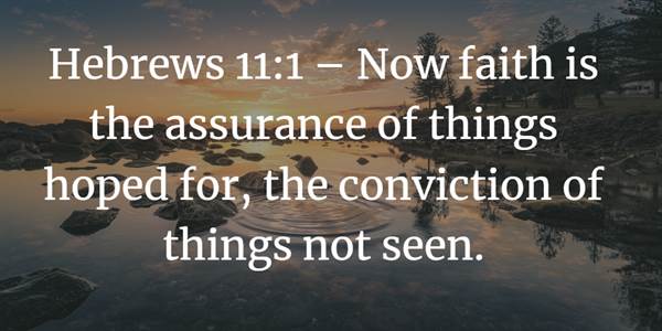 Hebrews 11:1 Bible Verse