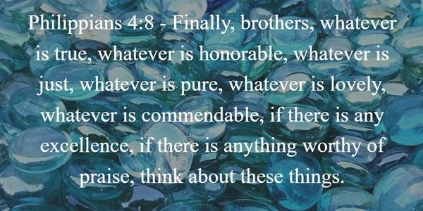 Philippians 4:8 Bible verse