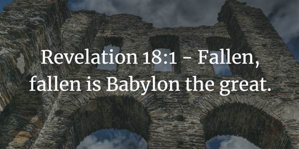 Revelation 18:1 Bible verse