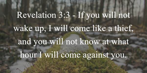 Revelation 3:3 Bible verse