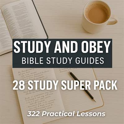 Study and Obey Bible Studies Bundle