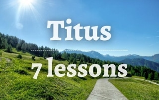 Titus Bible Studies for Groups