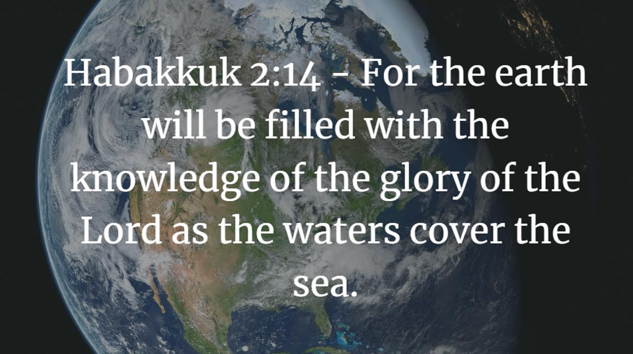 Habakkuk 2:14 Verse